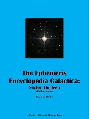 cover image of The Ephemeris Encyclopedia Galactica